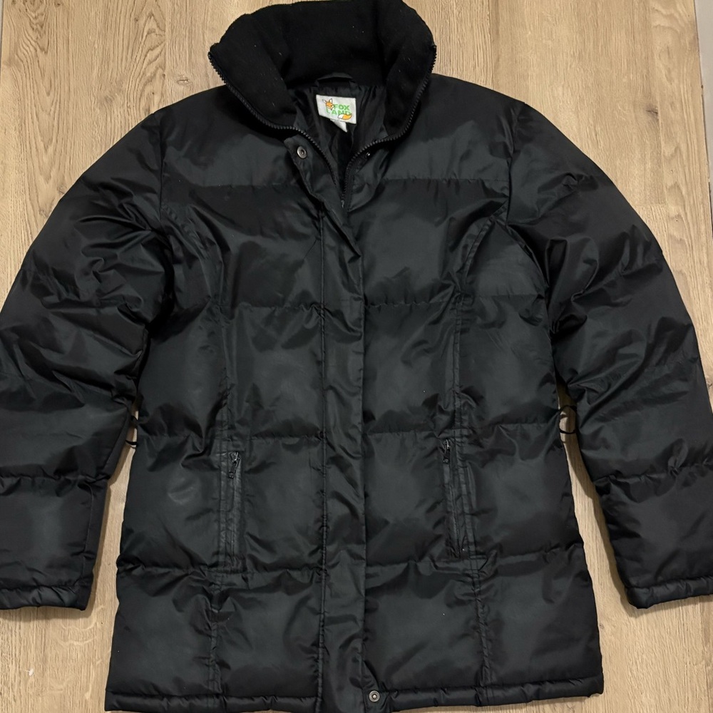 Fox Women's Classic Black Puffer Jacket